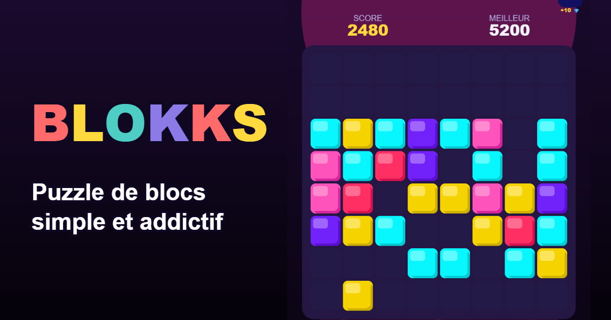 Blokks — puzzle de blocs